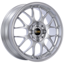 BBS RG-R 18x9.5 5x120 ET33 Diamond Silver Wheel - 82mm PFS Required