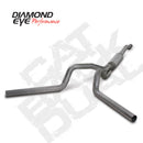 Diamond Eye KIT 4in Catback DUAL SS: 03-07 FORD 6.0L F250/F350