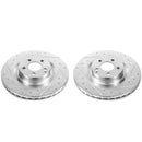 Power Stop 09-14 Mercedes-Benz CL550 Front Evolution Drilled & Slotted Rotors - Pair