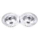 Power Stop 05-08 Chevrolet Cobalt Front Evolution Drilled & Slotted Rotors - Pair