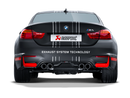 Akrapovic 14-17 BMW M4 (F82 F83) Rear Carbon Fiber Diffuser - Matte