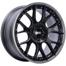 BBS CH-RII 20x9 5x120 ET25 Satin Black Center Platinum Lip SS Rim Prot Wheel -82mm PFS/Clip Req