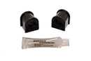 Energy Suspension 90-93 Acura Integra / 88-91 Honda Civic/CRX Black 15mm Rear Sway Bar Bushings
