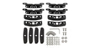Rhino-Rack Flush & Raised Rail Side Mount RCP Base Kit - 4 pcs