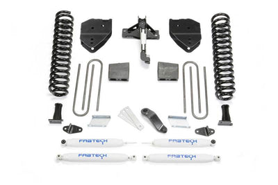 Fabtech 17-20 Ford F250/350 4WD Diesel 6in Basic System w/Perf. Shocks