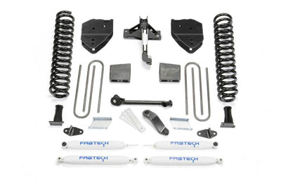 Fabtech 17-19 Ford F250/350 4WD Gas 4in Basic System w/Perf. Shocks