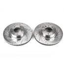 Power Stop 97-00 BMW 540i Front Evolution Drilled & Slotted Rotors - Pair