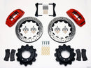 Wilwood TC6R Rear Kit 16.00in Drilled Red 1999-2010 GM H2 / 2500 4.63 Cntr