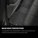 Husky Liners 02-08 Dodge Ram 1500 Crew Cab WeatherBeater Black 2nd Seat Floor Liners