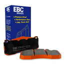 EBC 15-17 Chrysler3.6L Orangestuff Front Brake Pads