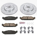 Power Stop 11-19 Ford Explorer Front Z23 Evolution Sport Brake Kit