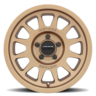 Method MR703 17x8.5 0mm Offset 5x5 71.5mm CB Method Bronze Wheel