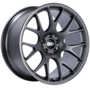 BBS CH-R 20x10.5 5x112 ET25 Satin Titanium Polished Rim Protector Wheel -82mm PFS/Clip Required