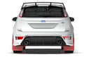 Rally Armor 2009-11 Ford Focus MK2 RS Red Mud Flap Black Logo