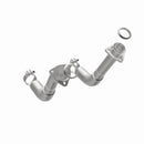 MagnaFlow 66-72 Chevy C10 Pickup V8 2-Piece Front Exhaust Pipe Kit (2in Tubing/Clamps/Inlet Flanges)