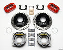 Wilwood Dynapro Low-Profile 11.00in P-Brake Kit Drill-Red Small Ford 2.50in Offset