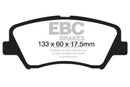 EBC 13+ Hyundai Elantra 1.8 Yellowstuff Front Brake Pads