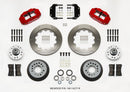 Wilwood Narrow Superlite 6R Front Hub Kit 14.00in Red Magnum Force Drop Spindle