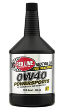 Red Line 0W40 Motor Oil Quart (For Four-Stroke Dirt Bikes/ATVs/Powersports Applications)
