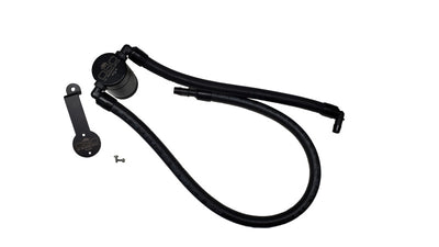 J&L 2021-2025 Jeep Wrangler 392 Oil Separator 3.0 Passenger Side - Black Anodized
