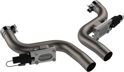 2015-2023 Dodge Challenger,Charger & Chrysler 300C 6.2,6.4L QTP Aggressor Cutout Pipes