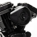 S&S Cycle Air Cleaner Kit Stealth Teardrop - Black