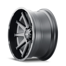 ION Type 143 20x9 / 8x180 BP / 18mm Offset / 124.2mm Hub Matte Black Wheel
