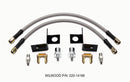 Wilwood Flexline Kit 14 inch -3 M10-1.00 IF 1/8 NPT Straight