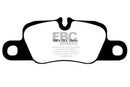 EBC 12-15 Porsche 911 (991) (Cast Iron Rotor only) 3.8 Carrera S Redstuff Rear Brake Pads
