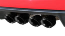 Corsa 2009-2013 Chevrolet Corvette C6 6.2L V8 Xtreme 2.5in. Cat-Back Dual Rear Exit with Twin 3.5in. Black PVD Pro-Series Tips