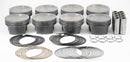 Mahle MS Piston Set SBF 283ci 3.571in Bore 3.543in Stroke 5.933in Rod .927 Pin -16cc 9.4 CR Set of 8