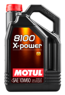 Motul 5L Synthetic Engine Oil 8100 10W60 X-Power - Case of 4