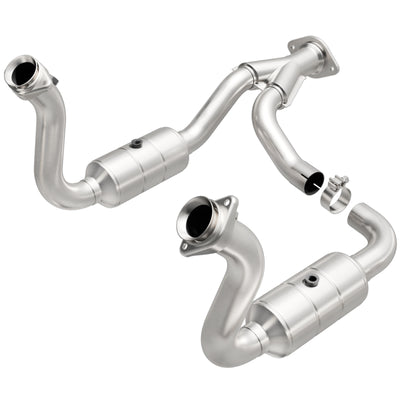 MagnaFlow DF Cat Conv 08-10 Ford F-250/F-250 SD/F-350/F-350 SD 5.4L/6.8L/F-450 SD 6.8L Y-Pipe Assy