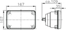 Hella Module 164 x 103mm H4 12V ECE High/Low Beam Headlamp