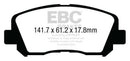 EBC 15+ Chrysler 200 2.4 Greenstuff Front Brake Pads