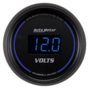 Autometer Cobalt Digital 52.4mm Black Voltmeter