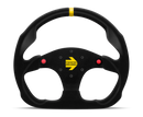 Momo MOD30 Buttons Steering Wheel 320 mm - Black Suede/Black Spokes/1 Stripe