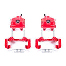 Power Stop 01-05 BMW 320i Rear Red Calipers w/Brackets - Pair