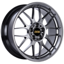 BBS RG-R 18x8.5 5x120 ET22 Diamond Black Wheel -82mm PFS/Clip Required