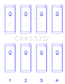 King Nissan QR25DE DOHC 16 Valves (Size STD) Rod Bearing Set