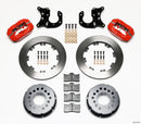 Wilwood Forged Dynalite P/S Rear Kit Red Big Ford 2.36in Offset