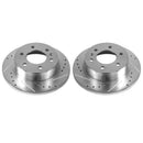 Power Stop 07-09 Dodge Sprinter 2500 Rear Evolution Drilled & Slotted Rotors - Pair