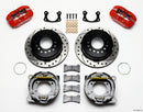 Wilwood Dynapro Low-Profile 11.00in P-Brake Kit Drill-Red New Big Ford 2.50in Off Front Mount