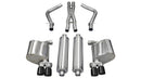 Corsa 2011-2014 Dodge Charger R/T 5.7L V8 Black Xtreme Cat-Back Exhaust