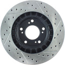 StopTech 00-09 S2000 Slotted & Drilled Right Front Rotor