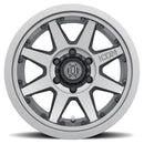 ICON Rebound Pro 17x8.5 5x4.5 0mm Offset 4.75in BS 71.5mm Bore Titanium Wheel
