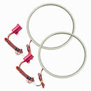 Oracle Ford Mustang 10-12 LED Fog Halo Kit - V6 Grille Fogs - White