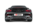 Akrapovic 14-15 Porsche 911 Turbo/Turbo S (991) Slip-On Line (Titanium) w/ Carbon Titanium Tips