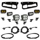Baja Designs 21-22 Ford Bronco w/Steel Bumper S2 SAE Pro Fog Pocket Light Kit - Amber