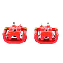 Power Stop 04-10 Mazda RX-8 Rear Red Calipers w/Brackets - Pair